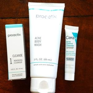 NEW acne cleansers